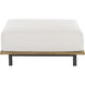 Geneve 16 inch Palazzo Cream Outdoor Modular Ottoman